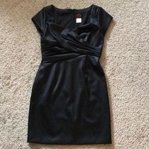 Black cocktail dress